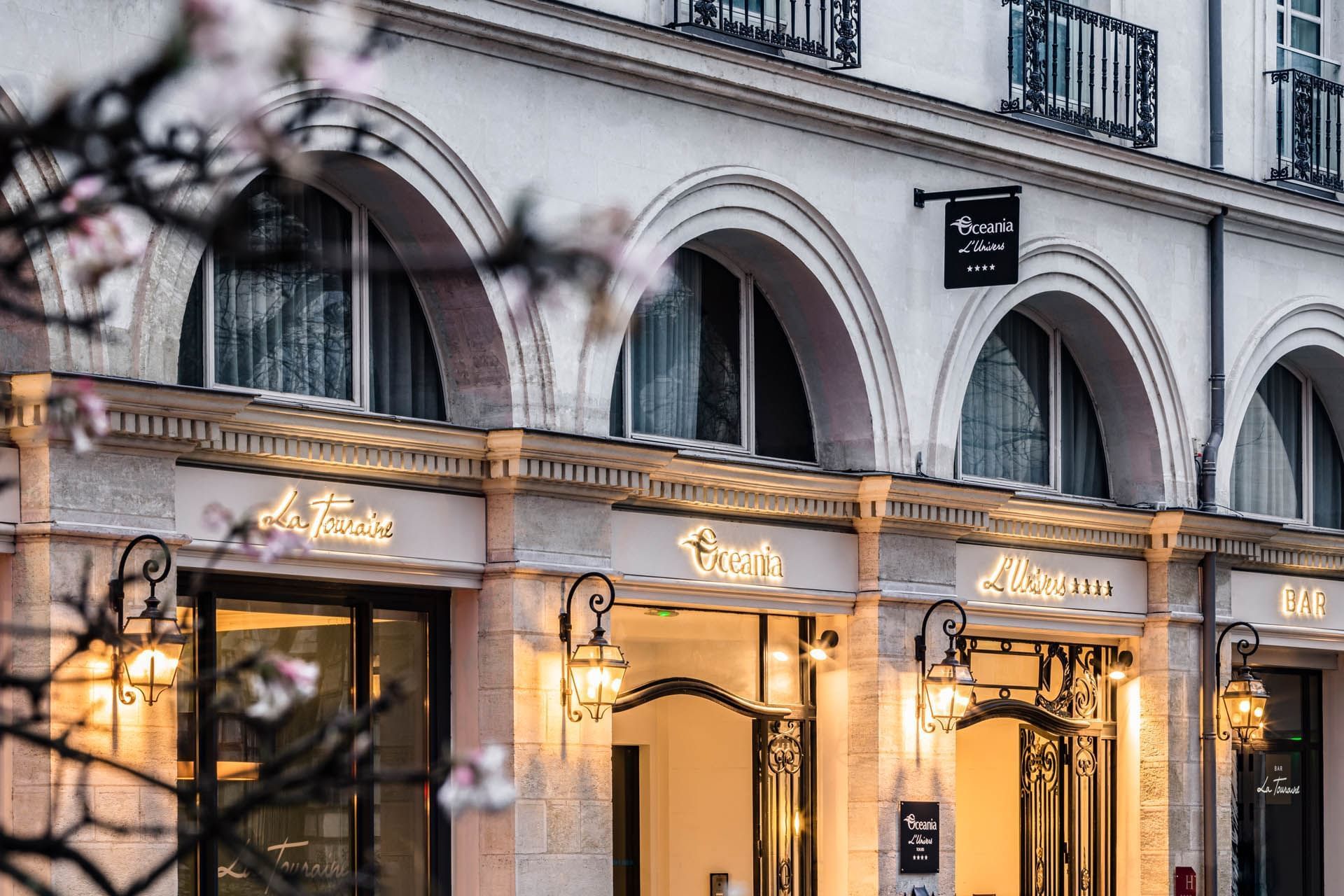 Vue extérieure des Oceania Hotels